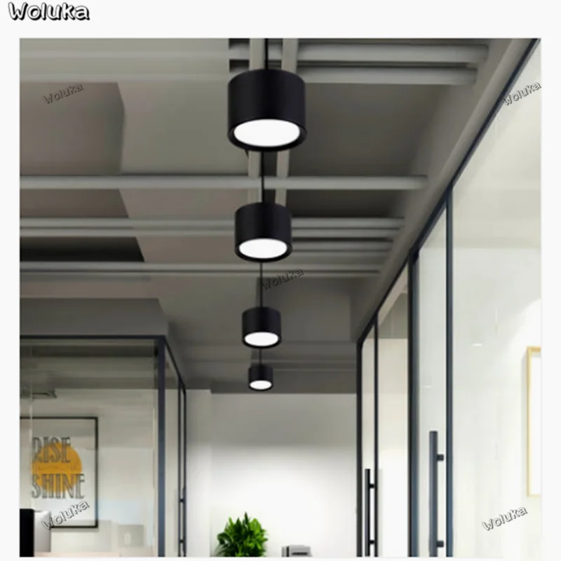 Подвесной потолочный светильник CD50 W06 светодиодная цилиндрическая лампа для