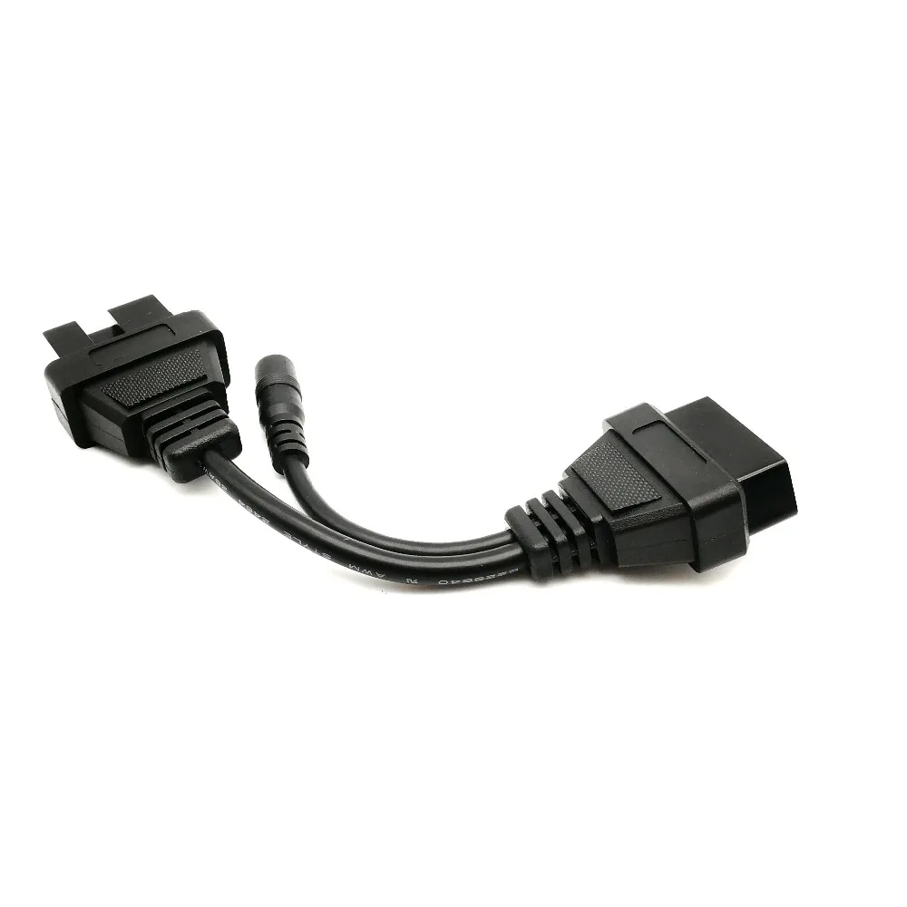 OBD2 OBDII кабель для MITSUBISHI 12PIN до 16pin разъем адаптера диагностический сканер для MITSUBISHI