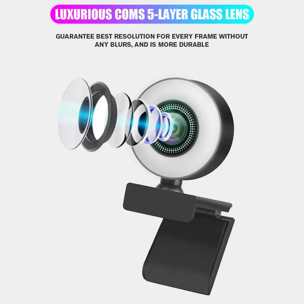 Fill Light Camera Multifunctional HD USB Webcam 5 Million Live Video Supplement | Компьютеры и офис