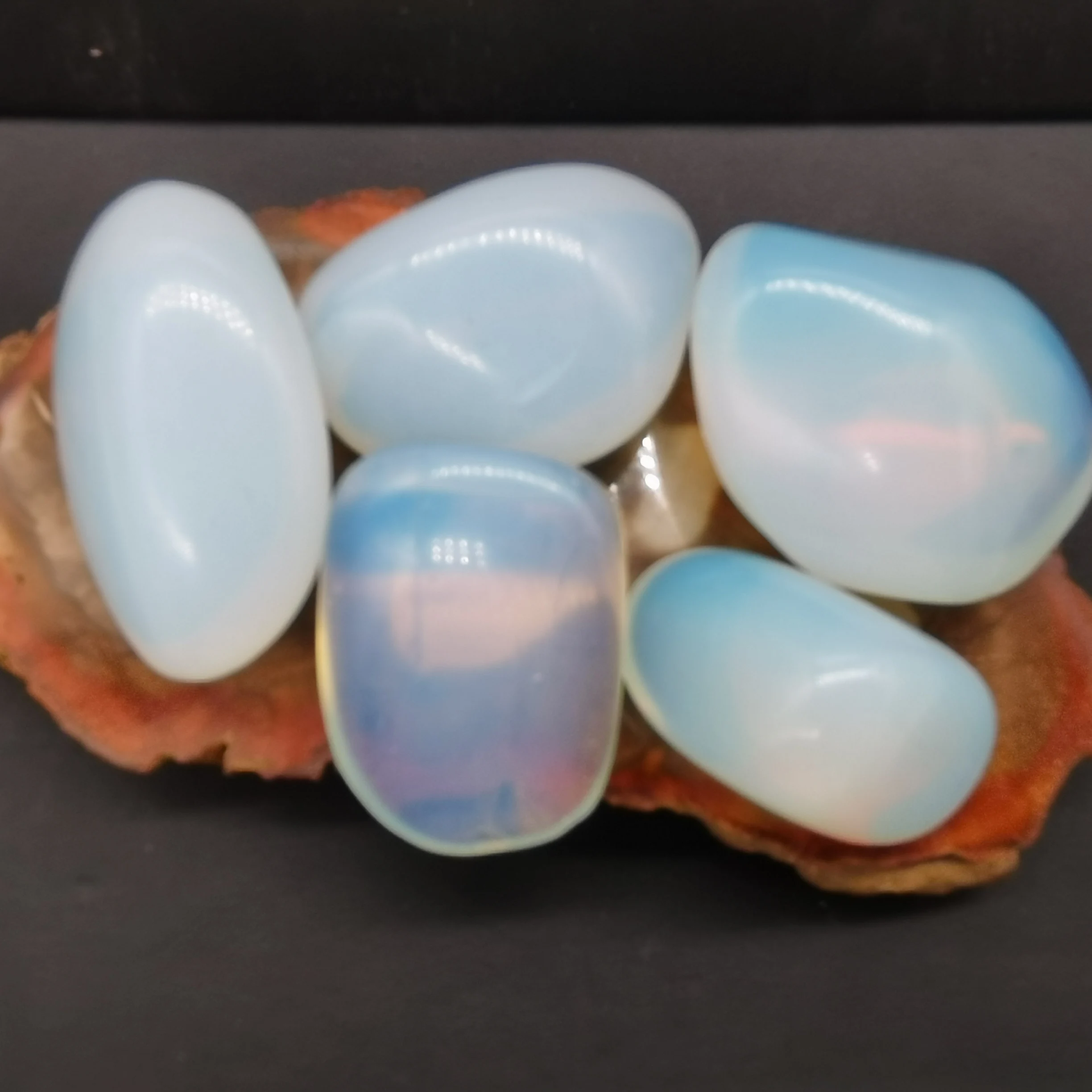 

5pcs Opal Bonsai Decor Crystal DIY Jewelry Collectibles Crystal Gem Natural Tumbled Stone Polished Gemstone Reiki Healing