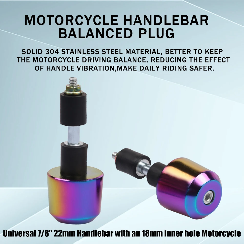 

Противовесы для руля мотоцикла R6 Fz6 PCX Z800 CB650R 22 мм