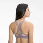 Женский спортивный бюстгальтер Nepoagym FLY, мягкий бюстгальтер на бретелях, с перекрестной спиной, средней поддержки, для йоги, пуш-ап, для тренировок