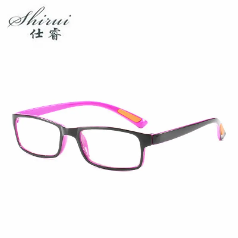 Классические унисекс черные желтые синие полная оправа TR90 готовые очки для