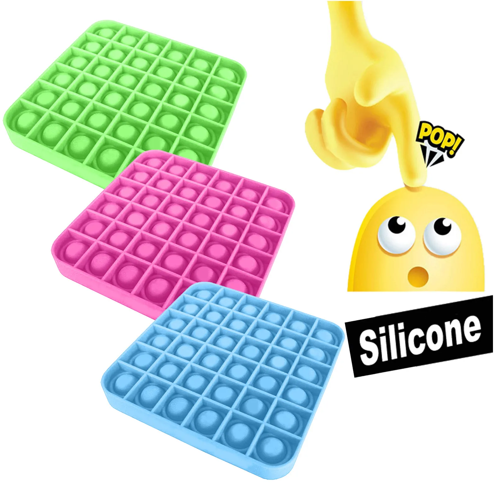 Для взрослых и детей антистресс игрушки Спиннер это игрушка пуш ап пузырь