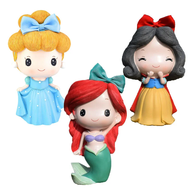 Копилка мультяшная принцесса виниловый Сейф для денег детей игрушки девочек