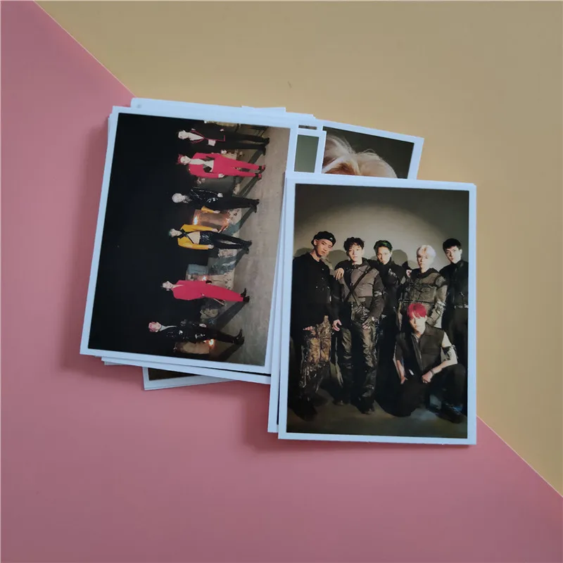 Карточка LOMO Kpop EXO CHANYEOL SUHO KAI BAEKHYUN SEHUN CHEN из нового альбома Obsession для маленьких поклонников.