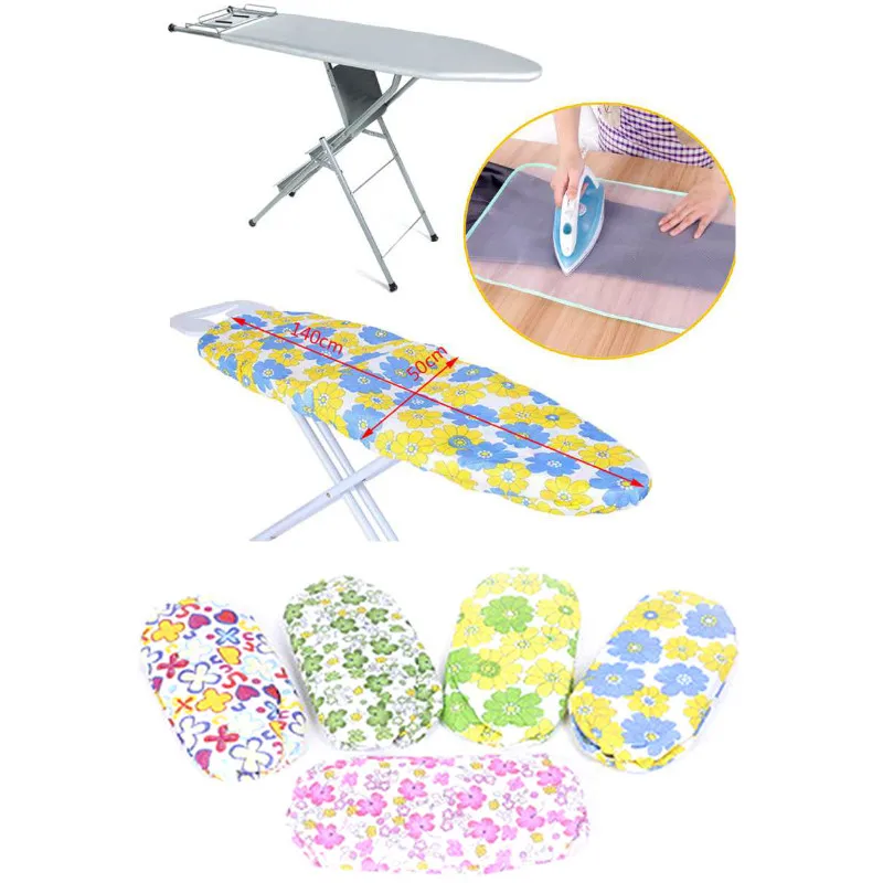 3sizes Fabric Ironing Board Cover Protective Press Iron Folding Cloth For Ironing Cloth Guard Protect Delicate Easy Fitted