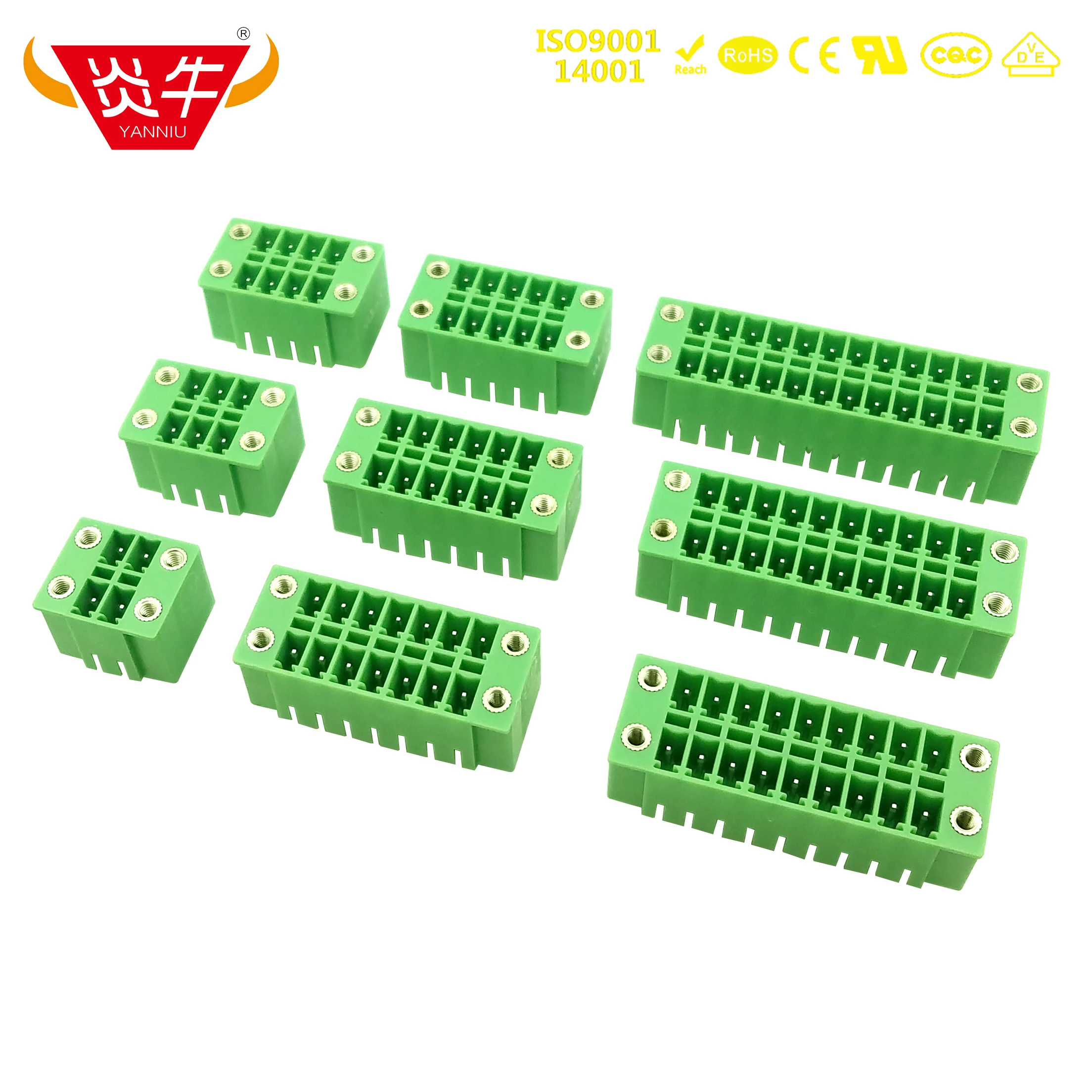 KF2EDGKVM 3 81 2P ~ 12P штекерные блоки для печатной платы мм 4 контакта 24 соединитель PHOENIX