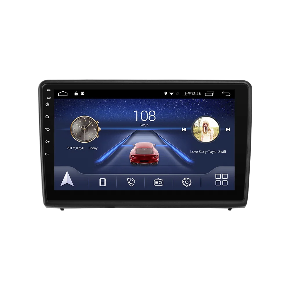 

9" octa-core 1280*720 QLED screen Android 10 Car GPS radio Navigation for Ford Ecosport 2018-2020