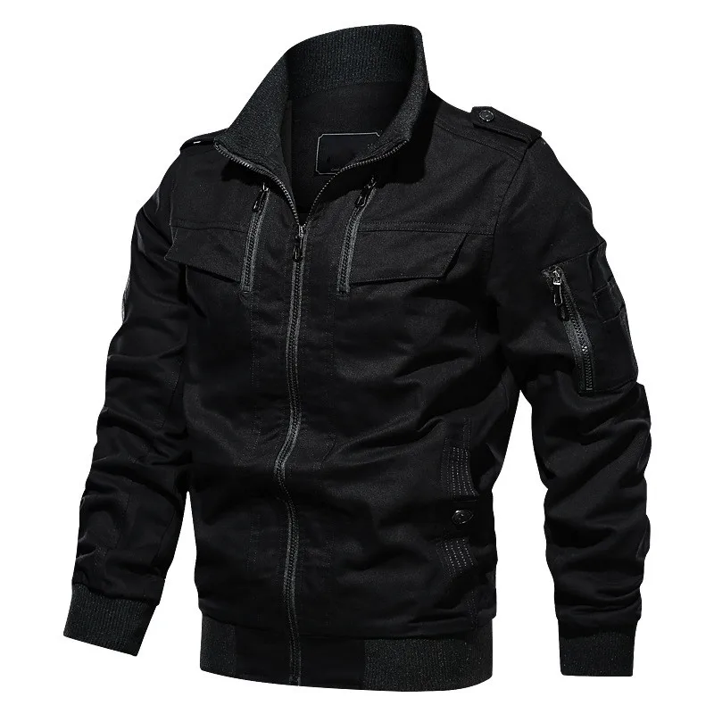 Military Jacket Men 2020 Autumn Soldier MA-1 Style Cargo Army Jackets Male clothing Men's Pilot Bomber Plus Size M-6XL | Мужская