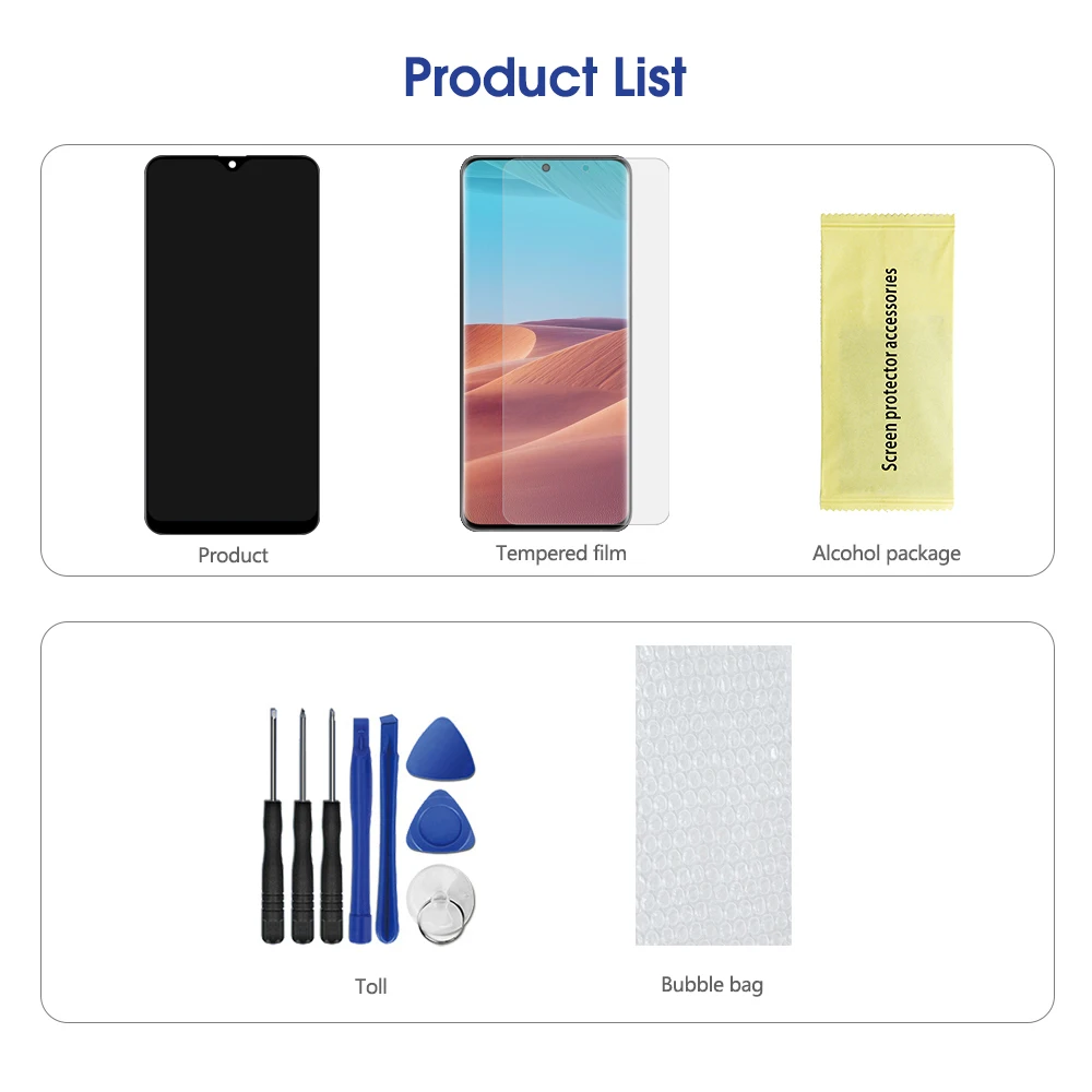 

Super AMOLED M30S 2019 For Samsung Galaxy M30S M307 LCD Display Touch Screen Digitizer Replace For Samsung M307F Displays