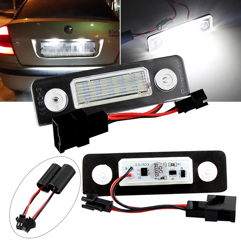 2X для Фольксваген Skoda Facelift 09 12 Faceliфлот 2003 2012 Roomster 5J 2006 2010) CANBUS светодиодный Лампа