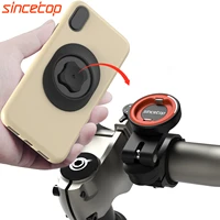 Aluminum Alloy Bike Mobile Phone Holder Adjustable Bicycle Phone Holder MTB Phone Stand Cycling Accessories Moto Handlebar Clip