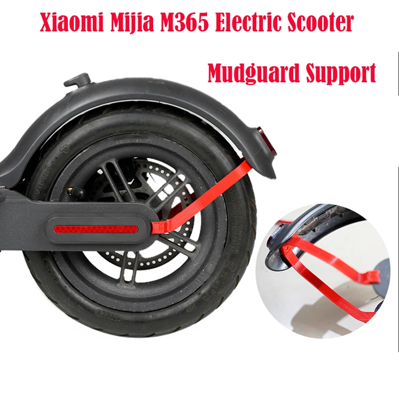 Для Xiaomi Mijia M365 187 скутер заднее крыло поддержка защитный кабель для Xiaomi скутер брызговик поддержка