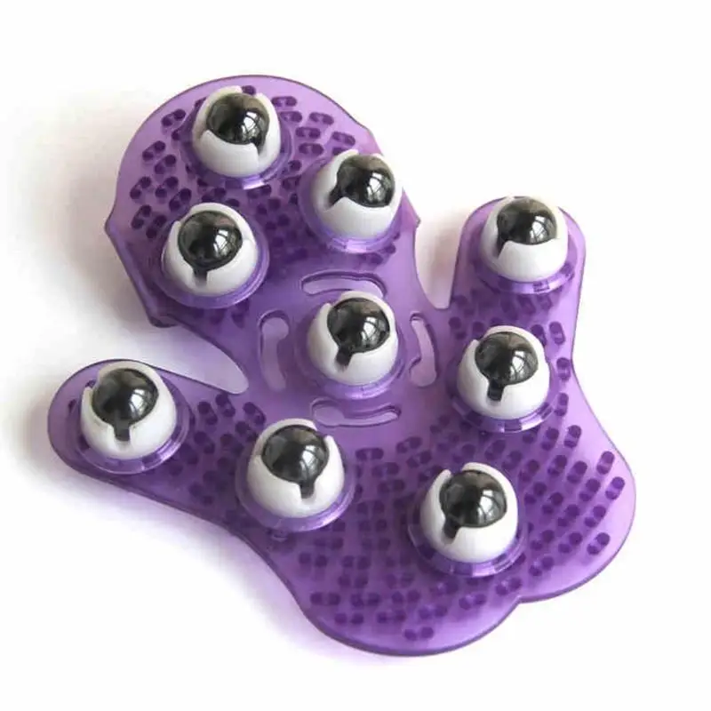 Перчатка роликовая антицеллюлитная для массажа тела обезболивающий