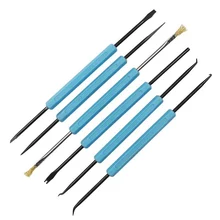 6 Pieces Solder Assist Tools Carbon Steel Double Sided Soldering Assist Aid Electronic Repair Tools 