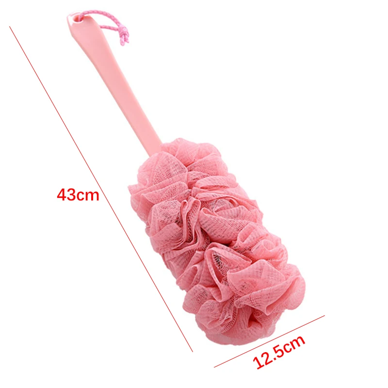 

Bath Brush Long Handle Scrubber Skin Massage Brush Feet Rubbing Body Brush for Back Exfoliation Brushes Bathroom Accessories