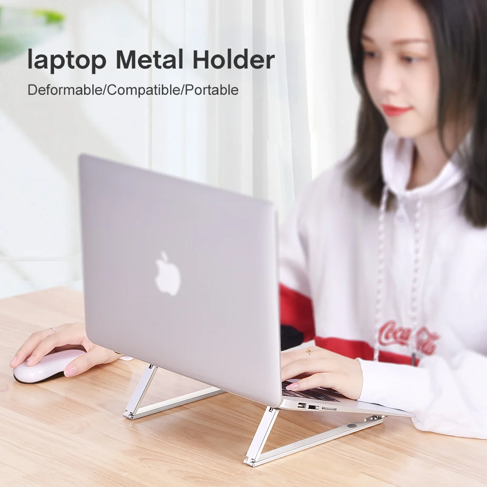 Складная металлическая Портативная подставка для ноутбука OATSBASF iOS портативный