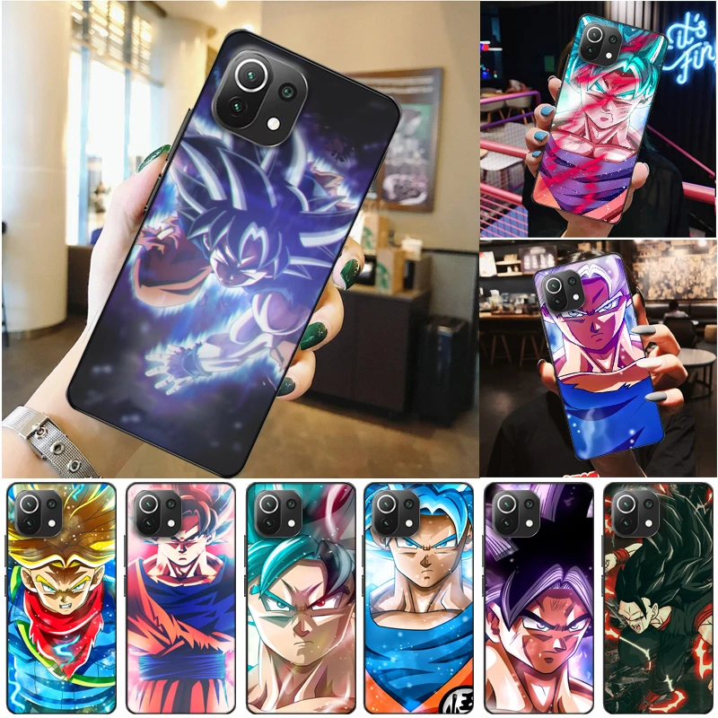 

Dragon Anime Super Warrior Figure Color Painting Phone Case For Xiaomi 11 Lite Pro Back Cover Funda Carcasa Cases Coque