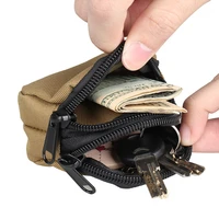 outdoor mini small tool storage bag multi pocket edc tactical waist bag gadgets key change coin packet hiking hunting tool pouch