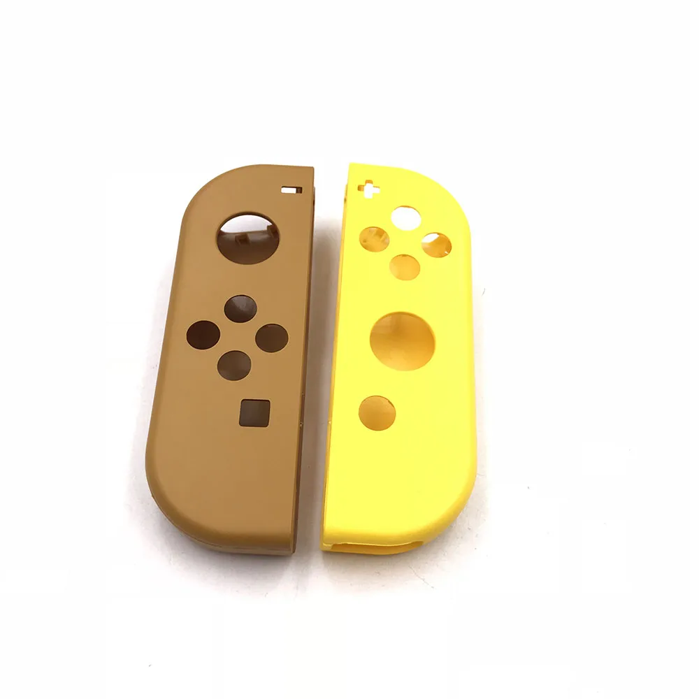 Желтый для Let's Go Edition пластиковый правый левый корпус Оболочка Чехол для nintendo Switch NS NX контроллер Joy-con