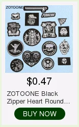ZOTOONE, рождественский стиль, нашивка для одежды, железная вышитая аппликация, милые нашивки, значок «Единорог», аксессуары для одежды DIY H