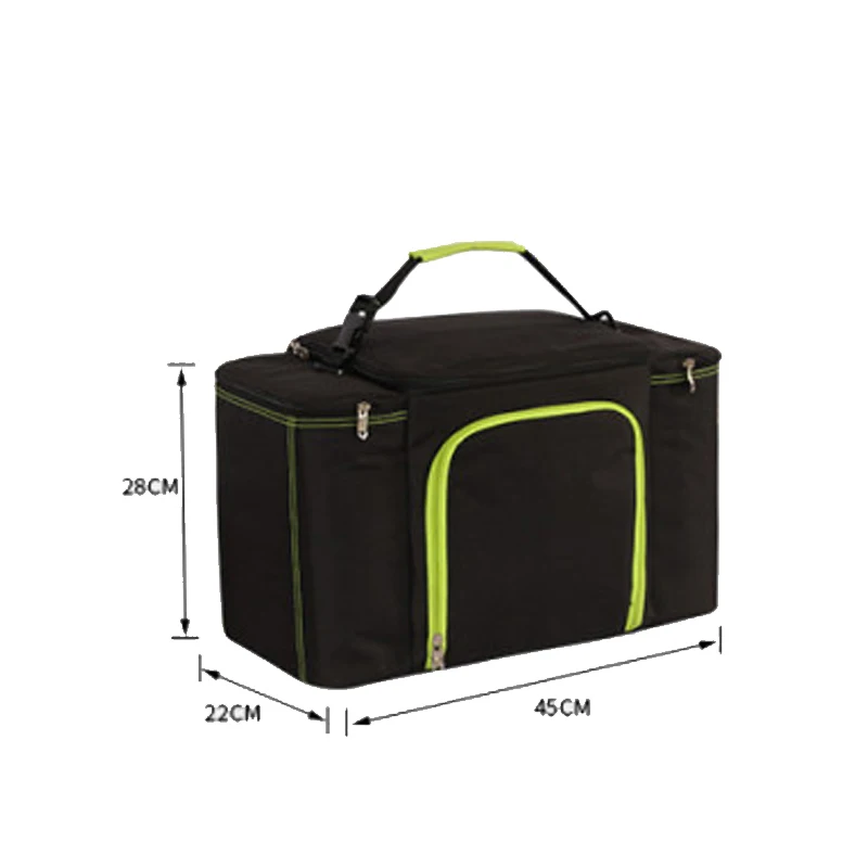 

Portable Lunch Bag One Shoulder Thermal Insulated Lunch Box Tote Cooler Handbag Bento Pouch Dinner Container Food Storage Bags