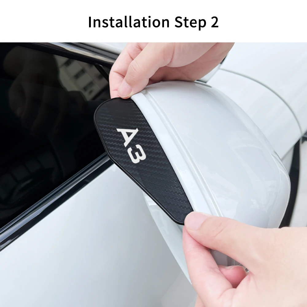 Автомобильное зеркало заднего вида с защитой от дождя для Audi A3 8P 8V B6 A4 B8 B9 B7 A6 C7 C6 C5