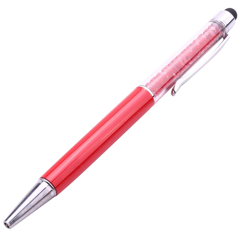 

5PCS Random Colorful Crystal Pen Diamond Ballpoint Press Pen & 1SET 6.5 Inch Calculator Writing Tablet