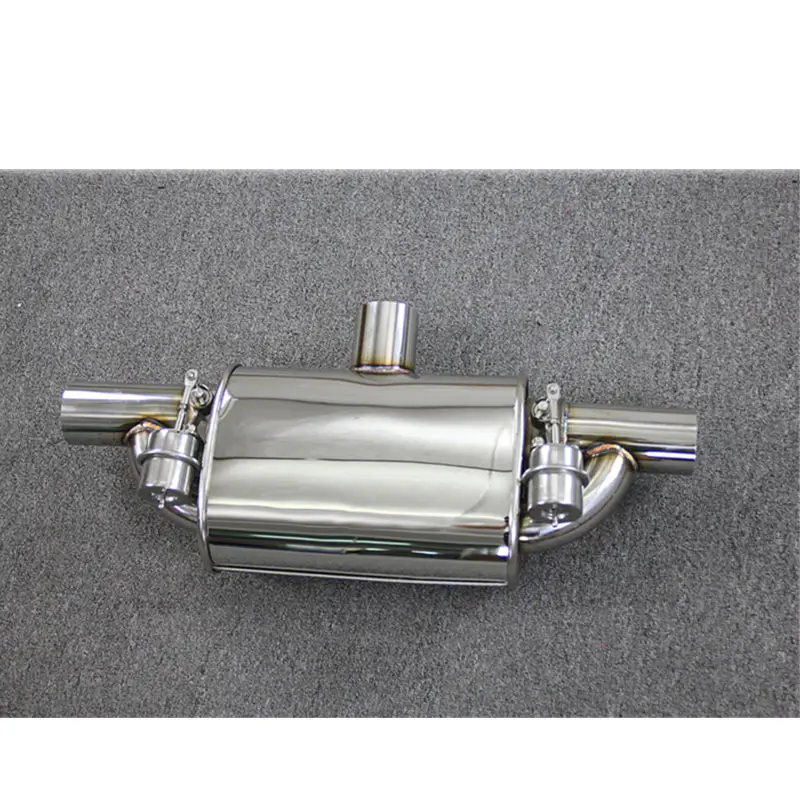 

Car Muffler Tip Vacuum pump Variable Valve Muffler Remote control Universal T shape One in two Exhaust Tips Valve