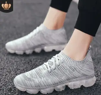 Мужская спортивная обувь новая весенняя повседневная плетеная сетчатая дышащая