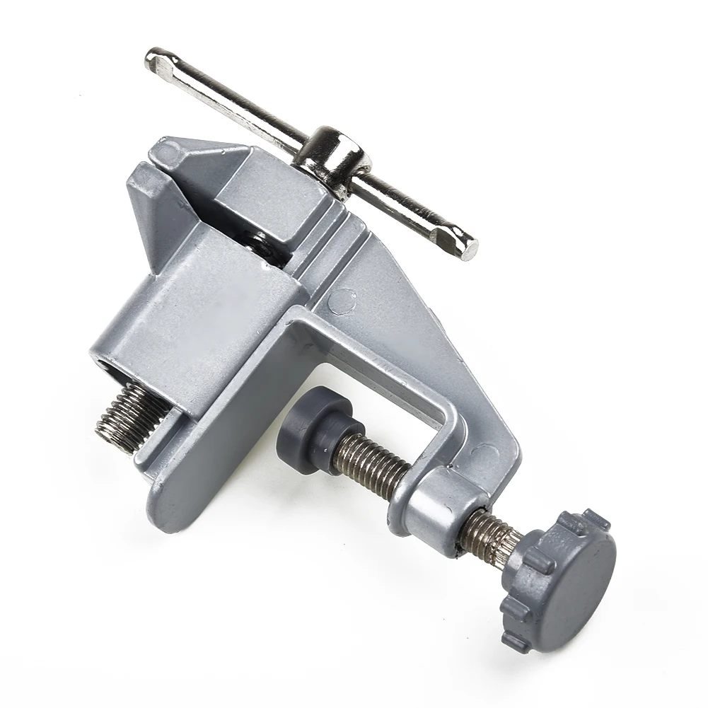 

Craft Table Bench Vise Carpentry Jewelers Repair 1pc Mini Clamp Silver