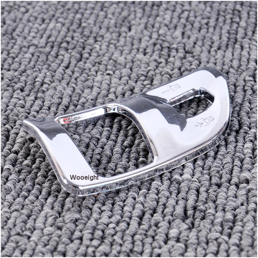 2 шт. Стайлинг интерьера автомобиля АБС пластик хромированный чехол на руль для Kia