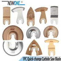 newone 1pc quck release carbide oscillating tool saw blades multi tool power renovator trimmer saw blades for tail bath
