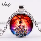 CHSXY ужас тема ТВ очень странные дела Подвески Цепочки и ожерелья с художественной фотографией Стекло цепочка с куполом Цепочки и ожерелья, украшения для женщин и девочек Подарки для вентиляторы коллекция