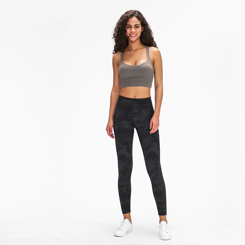 Обтягивающие Леггинсы для йоги сексуальные линии персиковые леггинсы фитнеса и