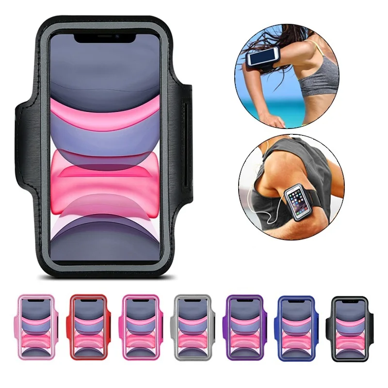 нарукавники для спорта чехол сумочка сумка телефона бег на руку Спортивный 12 11 Pro