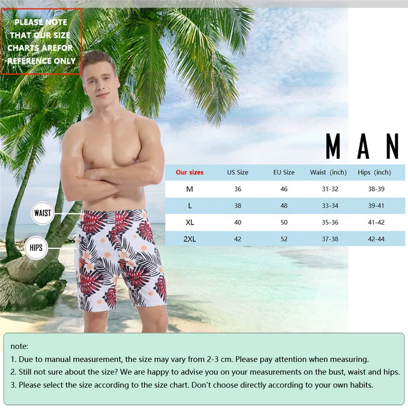 bunvel Bohemian Male Swimwear Mens Swim Shorts Swimsuit Bathing Suit Swimming Leaf Floral Print Briefs Beach 2020 | Спорт и