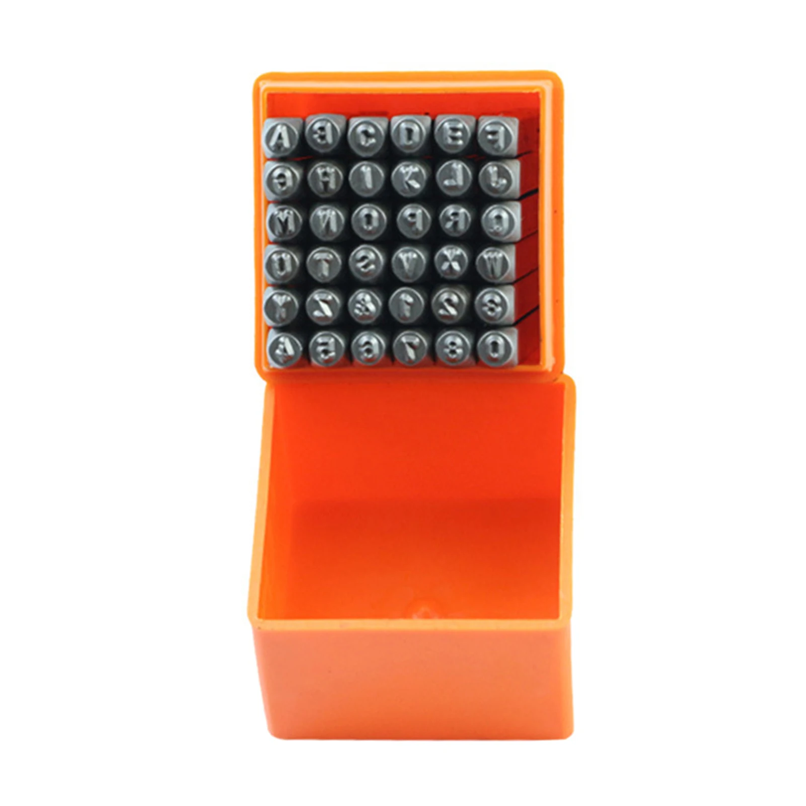 

Stainless Steel Letter Number Stamps Punch Set Hardened Metal Leather Craft Stamp Tools Kit 36 Pcs Leathercraft
