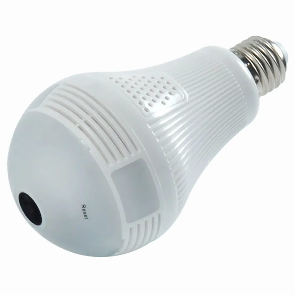 

360 Degree 960P Wireless Panoramic Home Security WiFi Light Bulb Lamp IP Camera 2 Ways Audio Night Vision Surveillance Cam