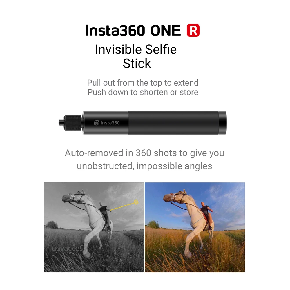 Insta360 ONE R 5 7 K 360 4K широкоугольная видеокамера невидимый чехол для селфи сумка insta one