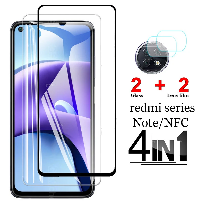 

Для Xiaomi Redmi Note 9T NFC 5g Защитные пленки для экрана защитное стекло на Redmi не 9T-9T, nfc 9t 9c 9s 9 pro 8 7 Объектив защитная пленка из закаленного стекла