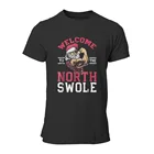 Забавные рождественские тяжелоатлетические тренировки, милые большие мужские топы в стиле панк на заказ, мужская одежда 6801