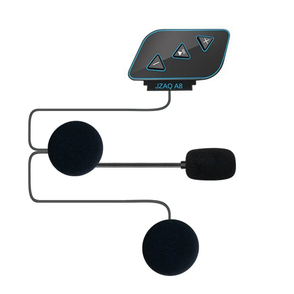 

Motorcycle Helmet Wireless 5.0 Headset Waterproof Handsfree Motorcycle Headset Mic Power Bank High Sound Quality For Riders