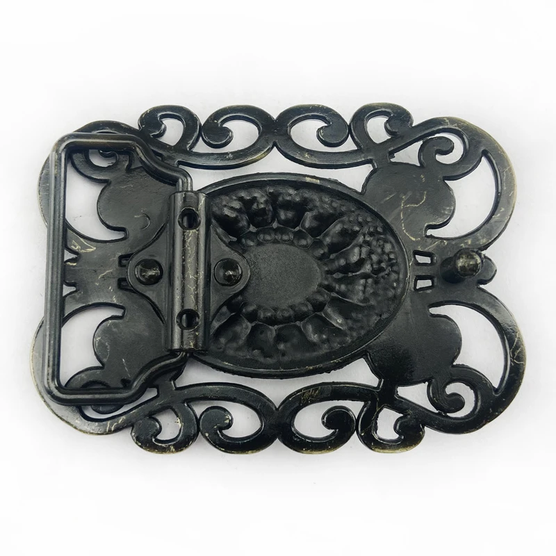 Винтажный бронзового цвета Mystery с поясом и цветочным узором Пряжки хорошее