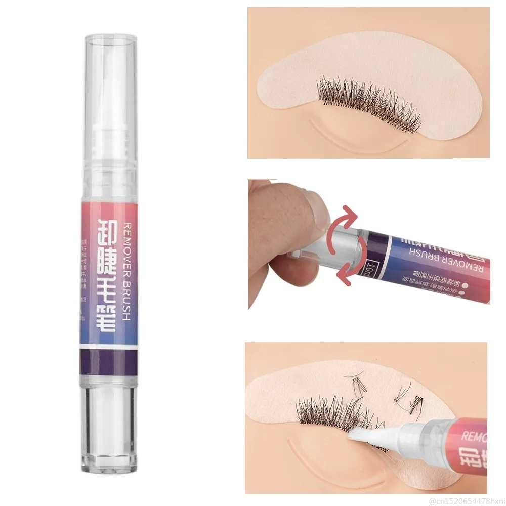 Новинка 2020 профессиональная ручка для наращивания ресниц клей удаления