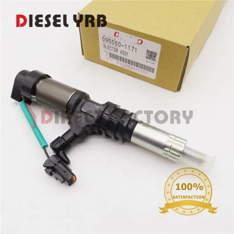 

4 PCS GENUINE AND BRAND NEW DIESEL FUEL INJECTOR 095000-1170 095000-1171 0950001170 0950001171 FOR FUSO 6M60T ME300330