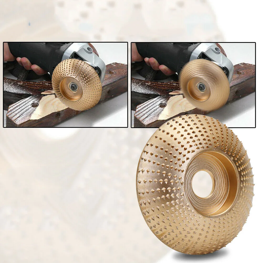 

Carbide Wood Sanding Carving Shaping Disc For Angle Grinder Grinding Wheel 84mm Grinding Wheel Sanding Carving Rotary Tool