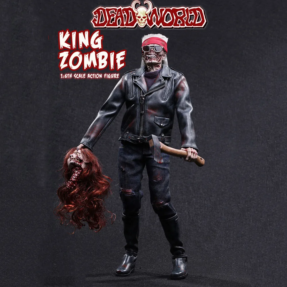 

In Stock Collectible New TBLeague PL2015-92 1/6 Dead World King Zombie Full Set Action Figure Model for Fans