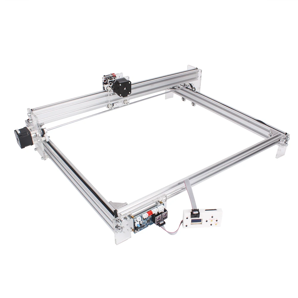 65*50 см 10 Вт большой лазерный гравировальный станок, DIY Лазерный Резак, CNC лазерный модуль маркировочная машина, лазерный гравер с офлайн